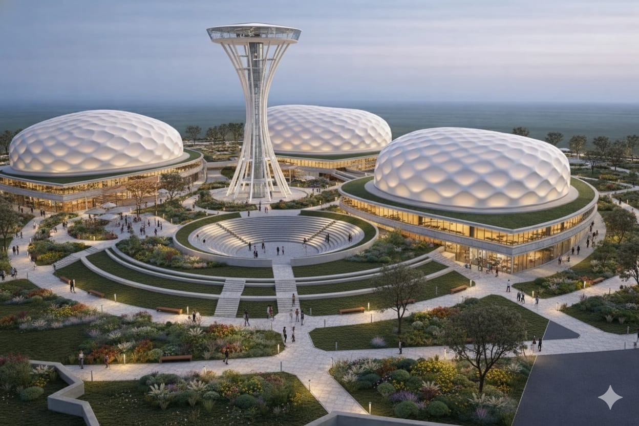 Thane Town Park render